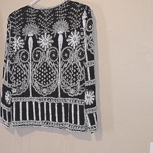 Laurence Kozar Beaded women jacket, Size S